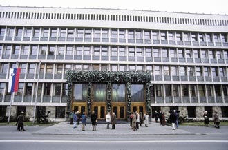 The parliament building